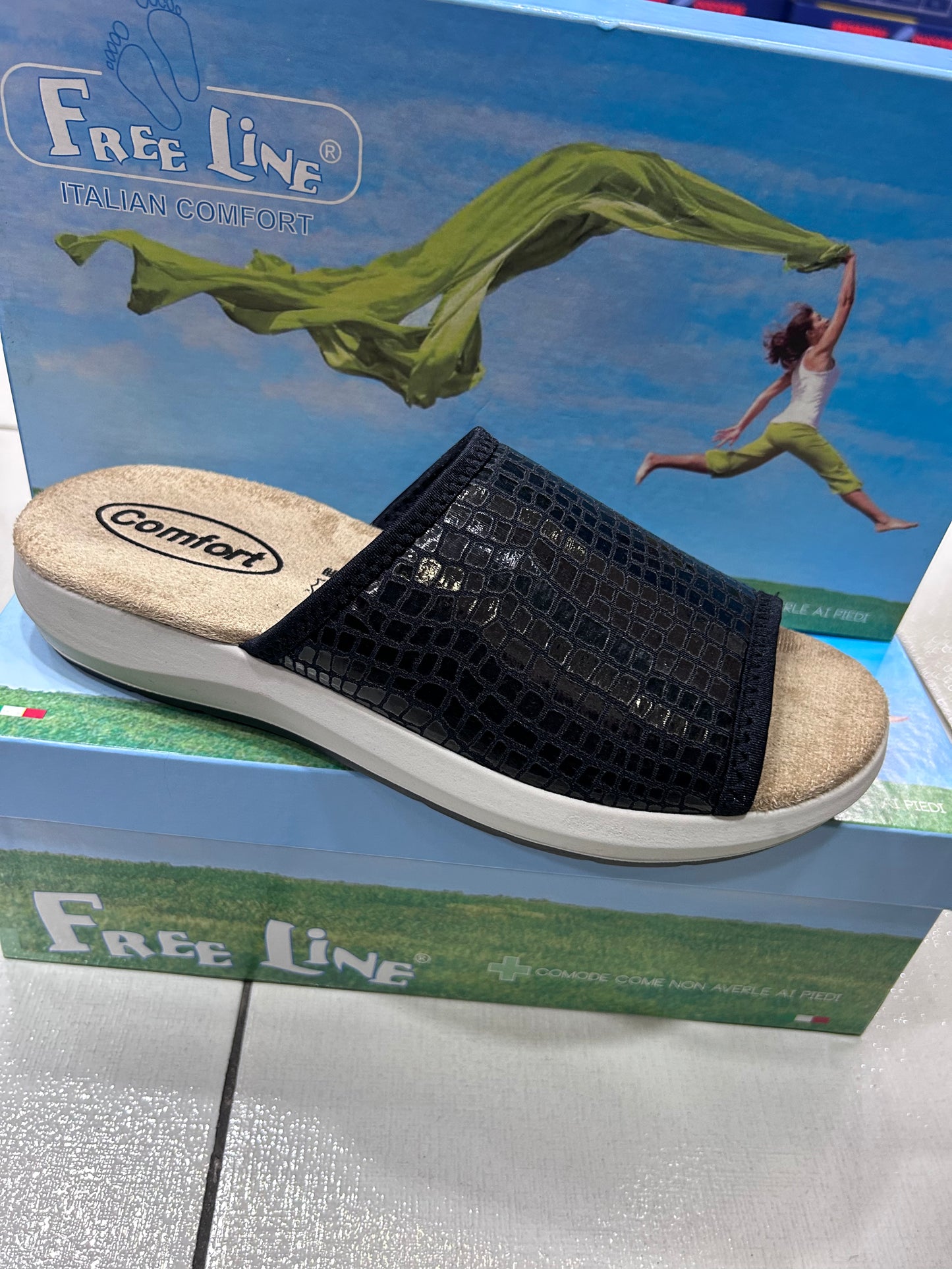 Pantofole donna free Line