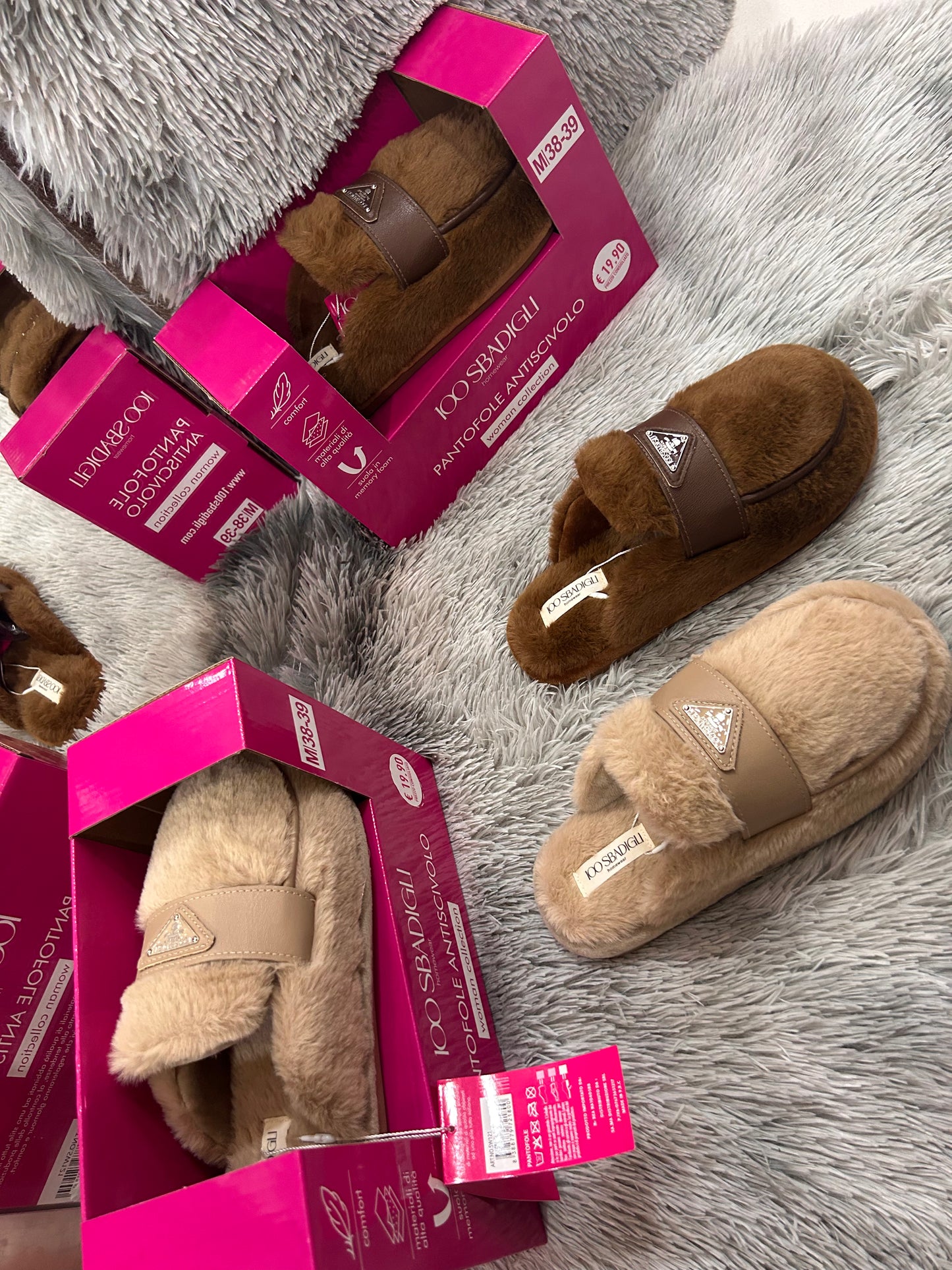 Ciabatte donna 100 sbadigli