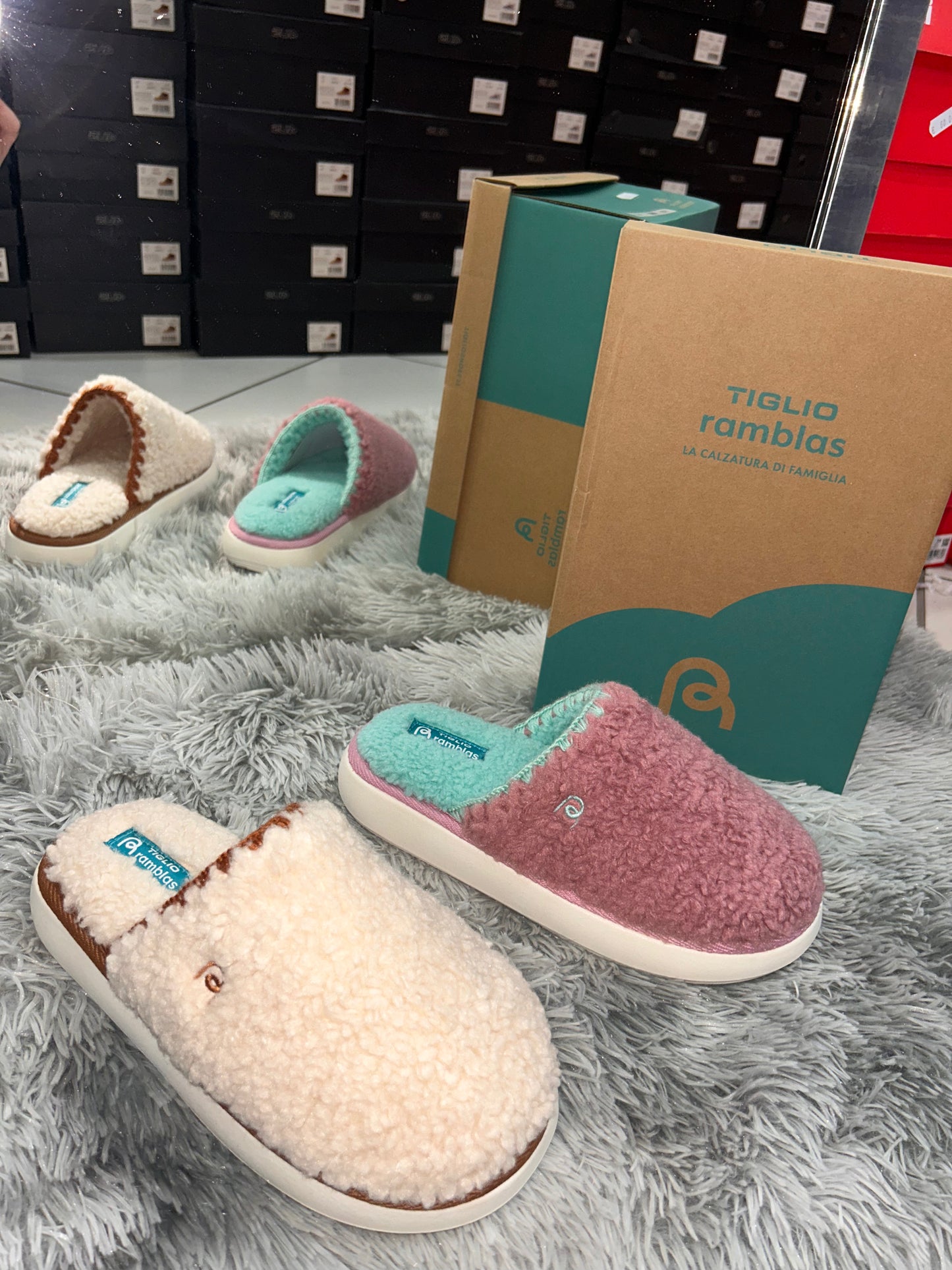 Ciabatte donna tiglio ramblas