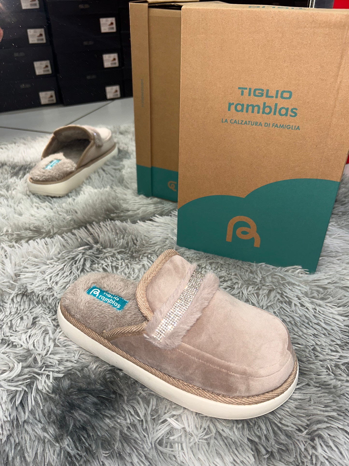 Ciabatte donna tiglio ramblas