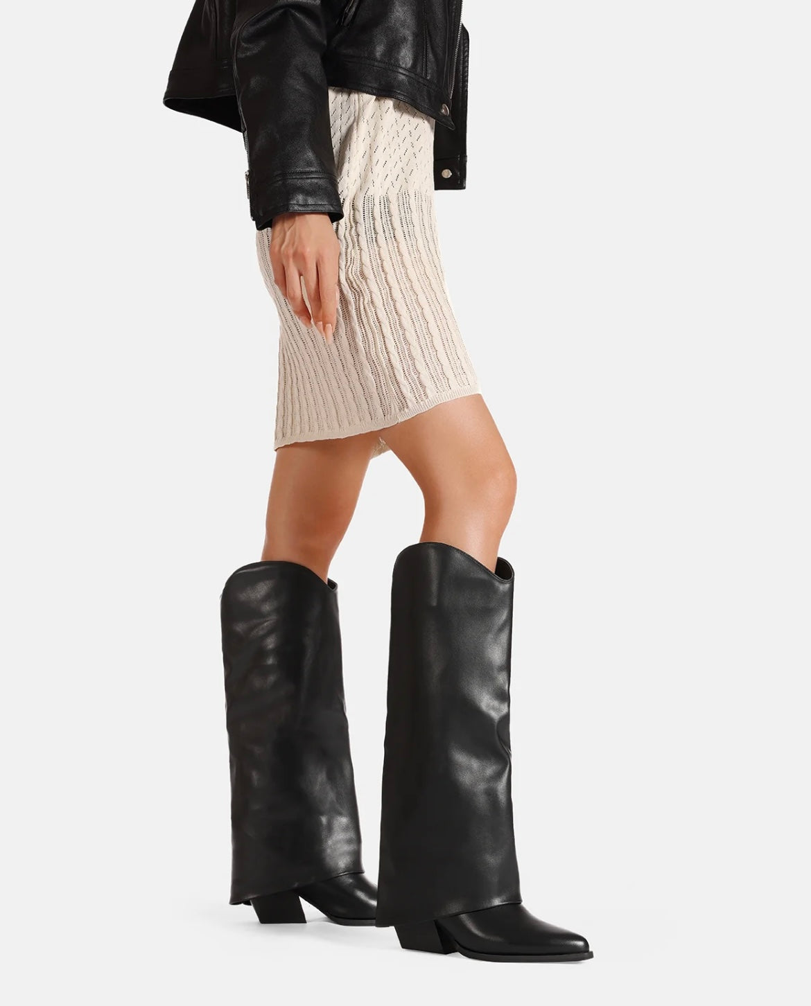 Stivali Con Gambale Risvoltato Queen Helena (x31-109)