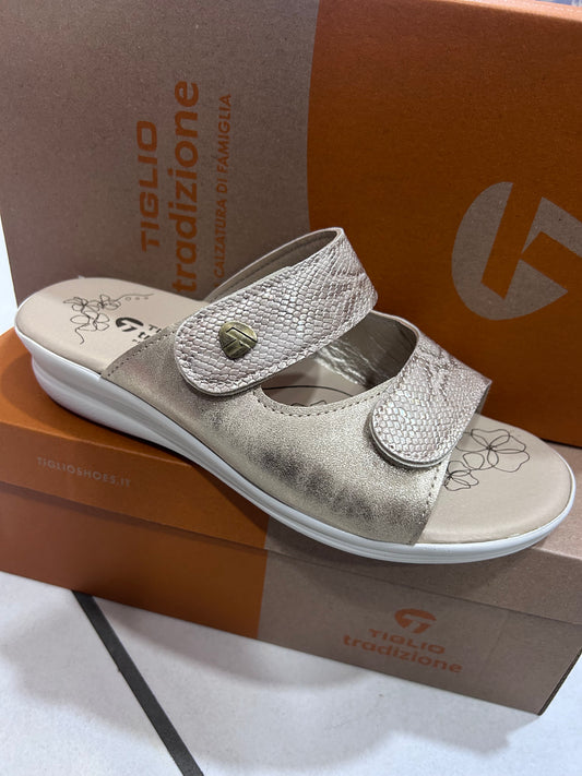 Pantofole donna tiglio
