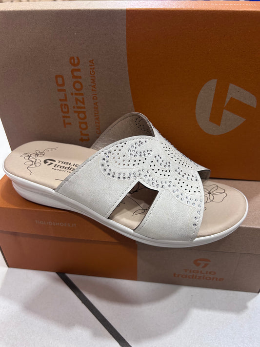 Pantofole donna tiglio