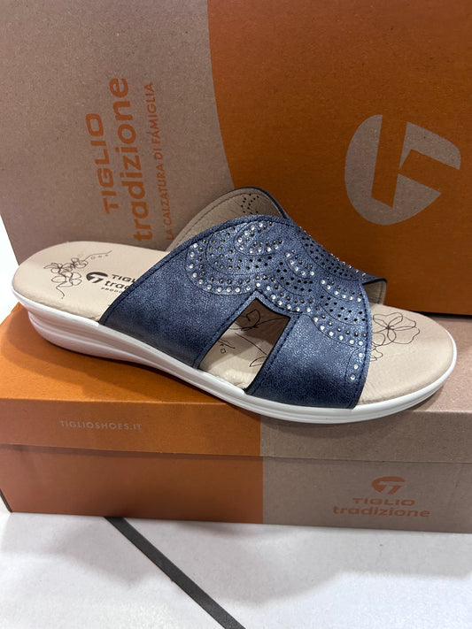 Pantofole donna tiglio