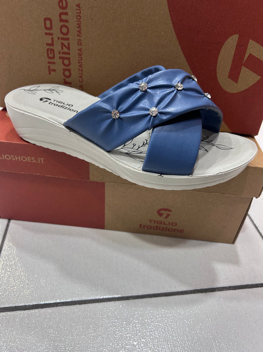 Pantofole donna tiglio