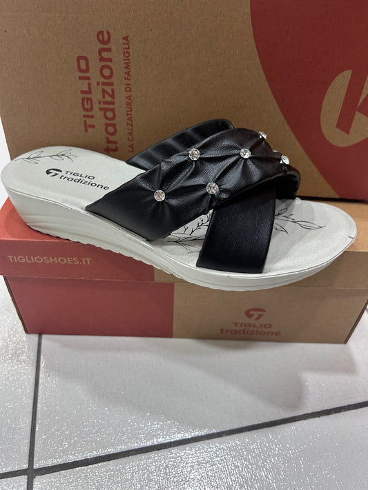 Pantofole donna tiglio