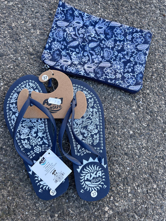 Infradito con pochette