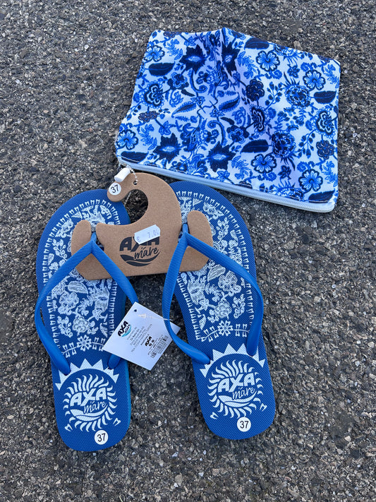 Infradito con pochette