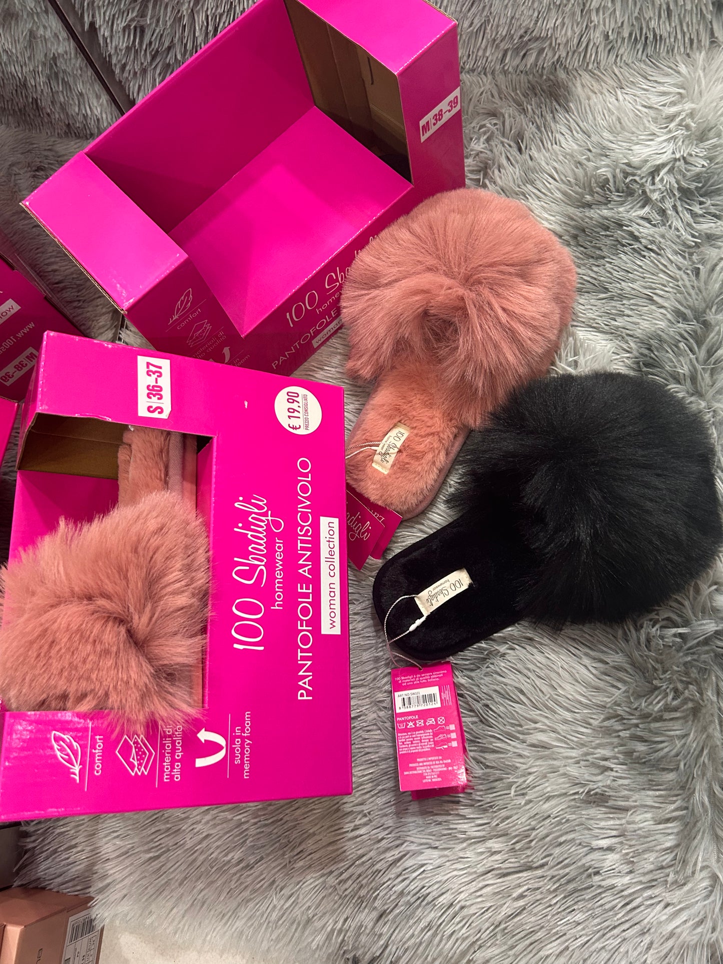 Ciabatte donna 100 sbadigli