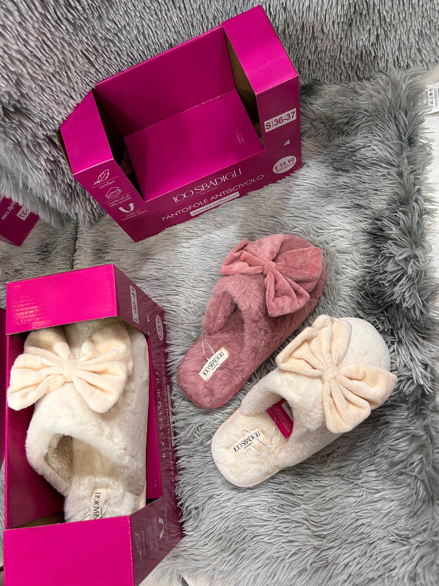 Ciabatte donna 100 Sbadigli