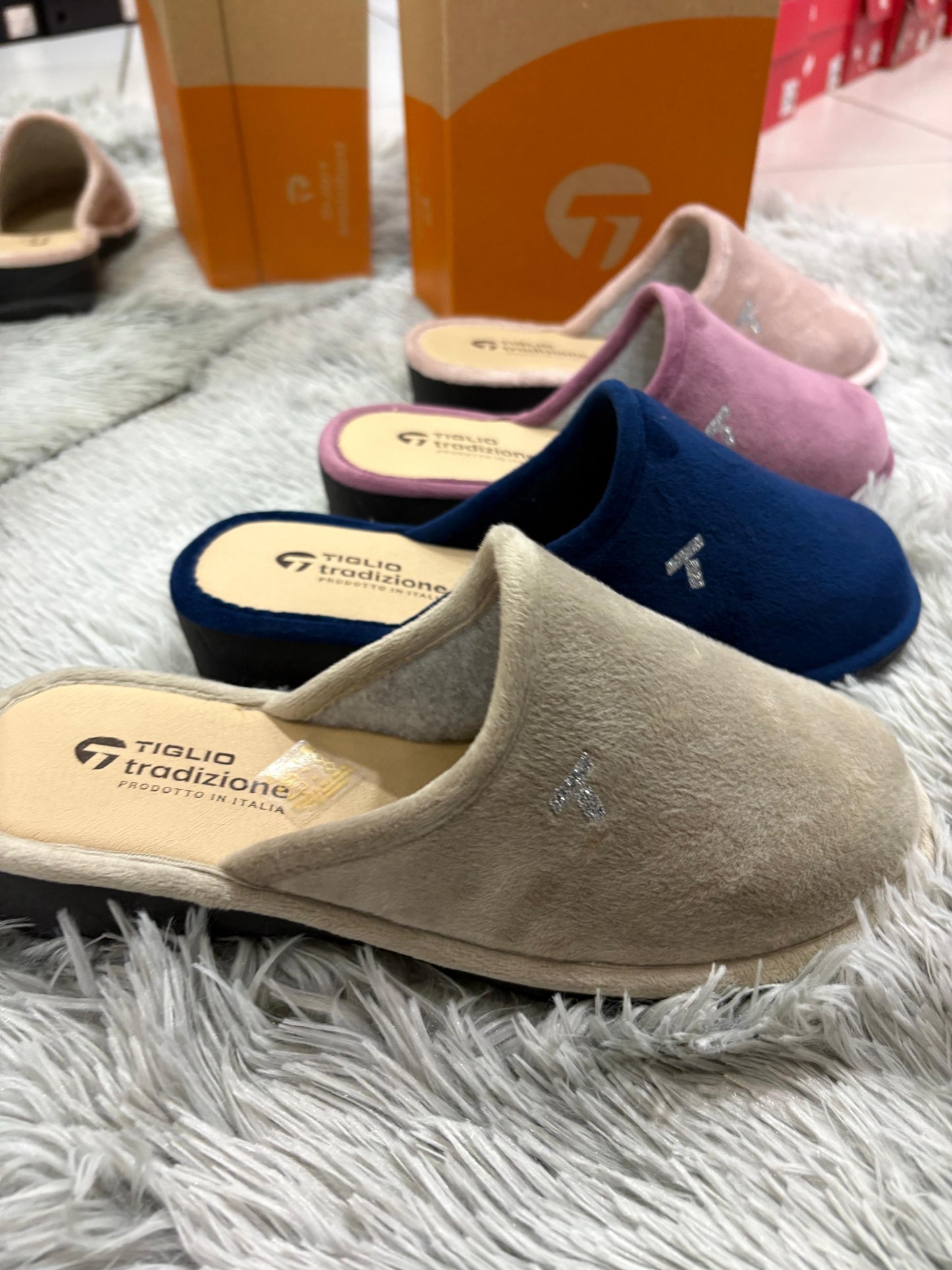 Ciabatte donna tiglio