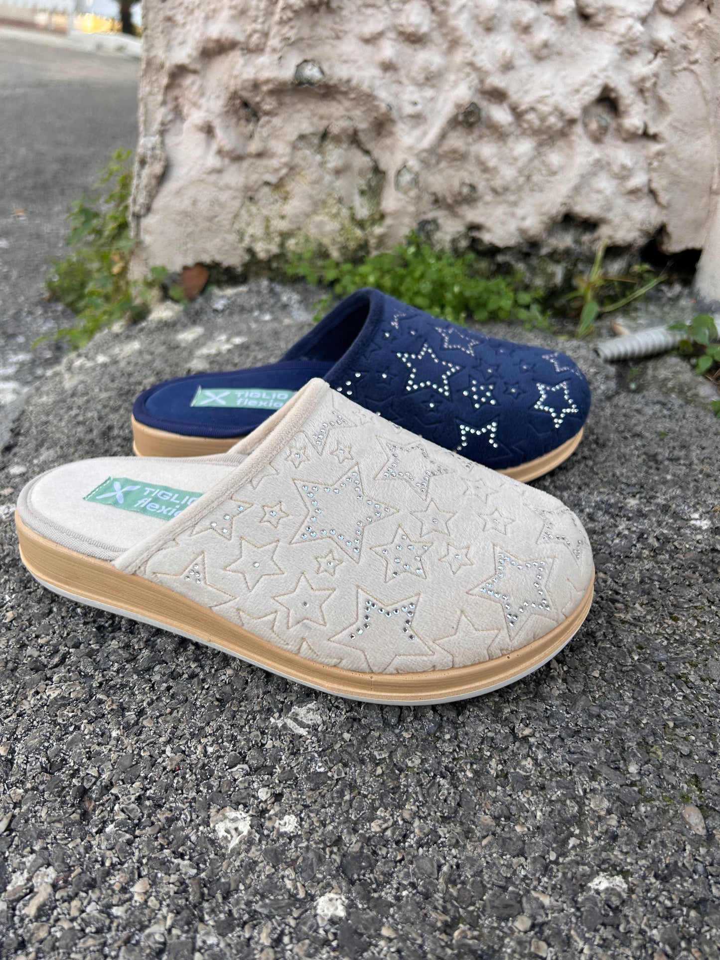 Ciabatte donna tiglio flexia