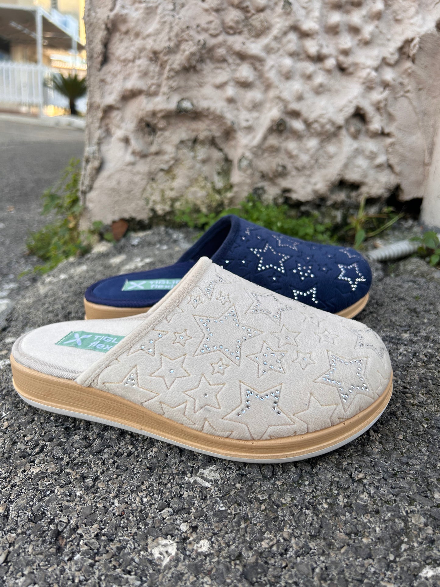 Ciabatte donna tiglio flexia