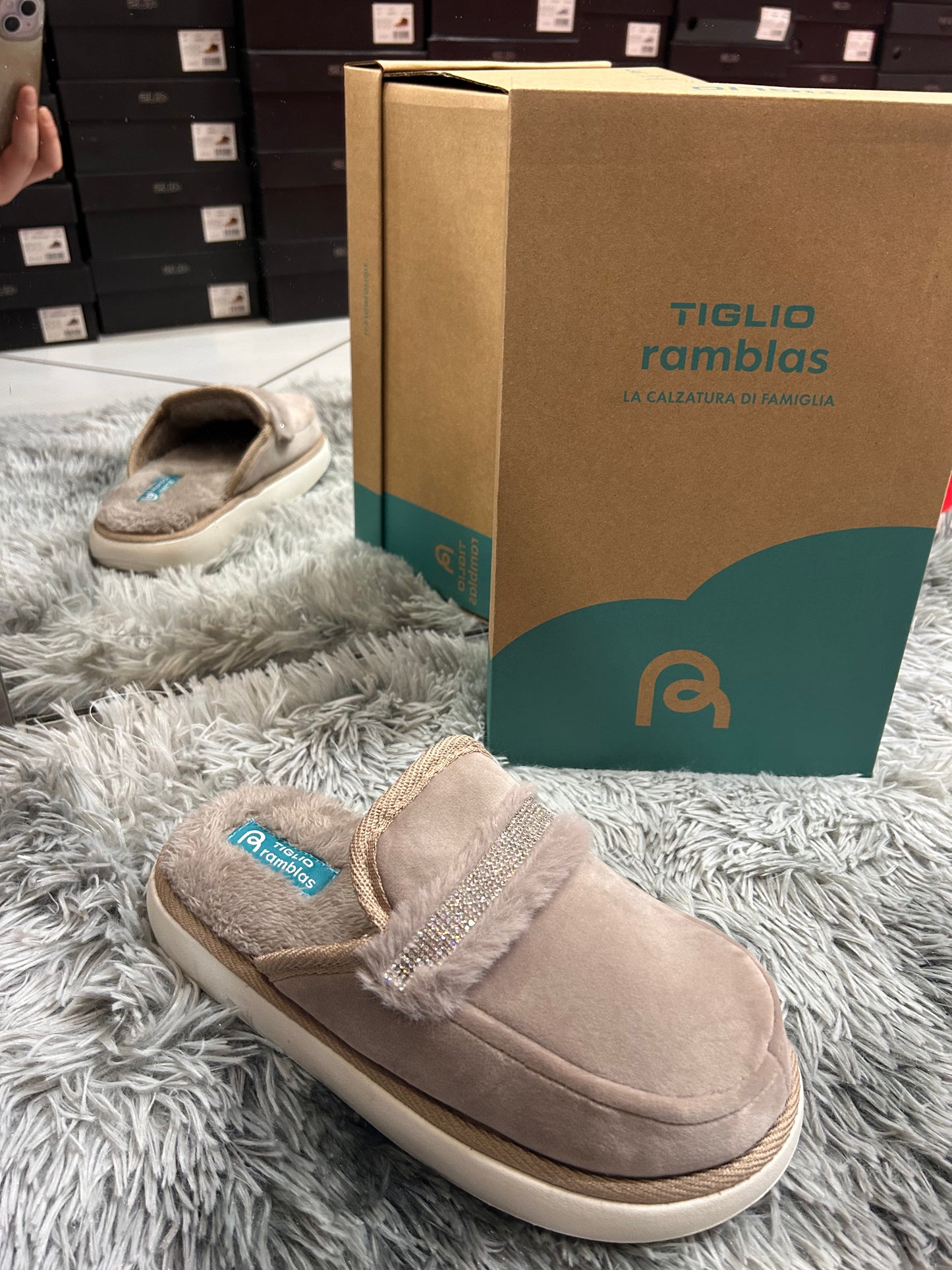 Ciabatte donna tiglio ramblas