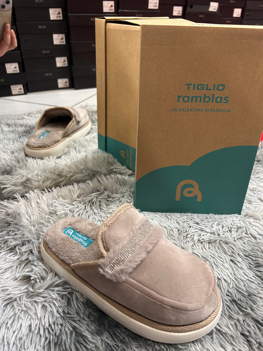 Ciabatte donna tiglio ramblas